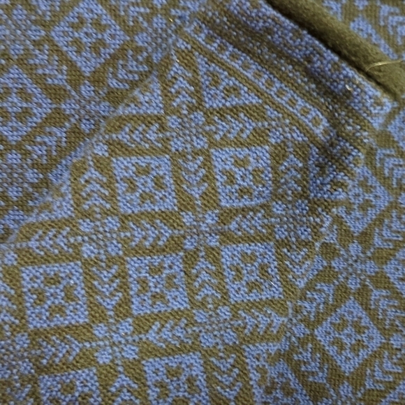 Nordic Wool Cardigan By Kootenay Canadian Rockies Zip Up navy Scandi Girl Sz S - Picture 4 of 10